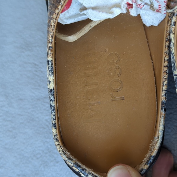 Martine Rose Python Women's Mules /Slides US10-10.5W /41 - Picture 2 of 7